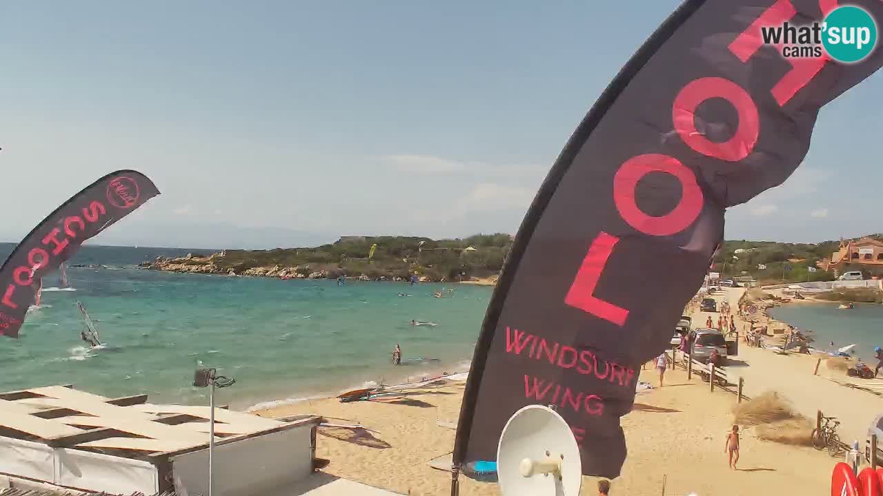 Isuledda webcam Porto Pollo Isola dei Gabbiani – Kitesurf Side – Palau – Sardinien – Italien