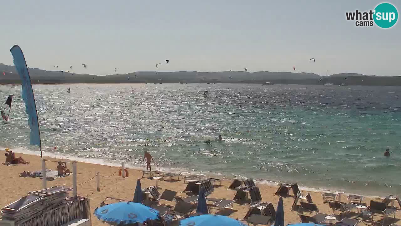 Isuledda webcam Porto Pollo Isola dei Gabbiani – Kitesurf Side – Palau – Sardinien – Italien