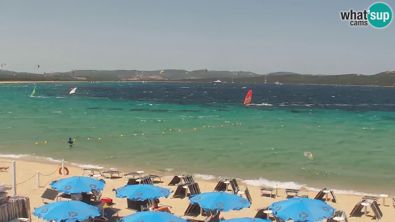 Spletna kamera Isola dei Gabbiani – Wind bar – Porto Pollo – Palau – Sardinija – Italija