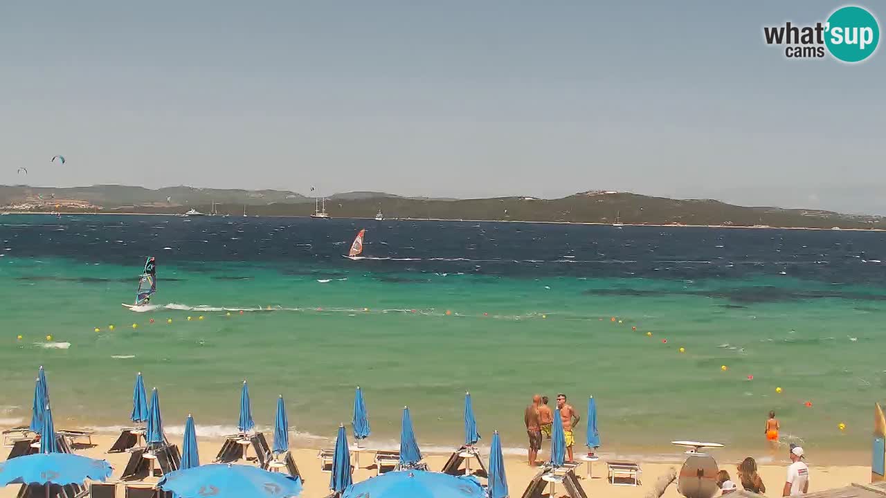 Camera en vivo Isola dei Gabbiani – Wind bar – Porto Pollo – Palau – Cerdeña – Italia