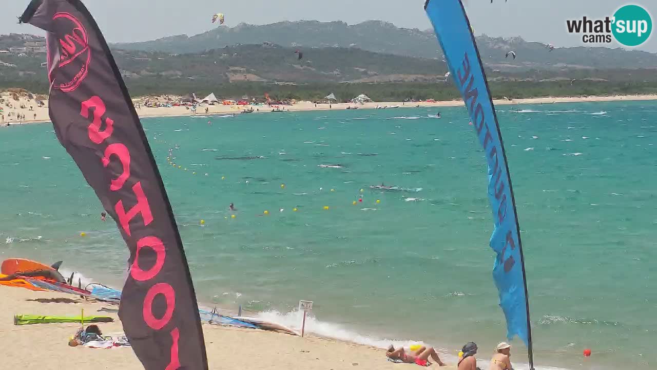 Camera en vivo Isola dei Gabbiani – Wind bar – Porto Pollo – Palau – Cerdeña – Italia