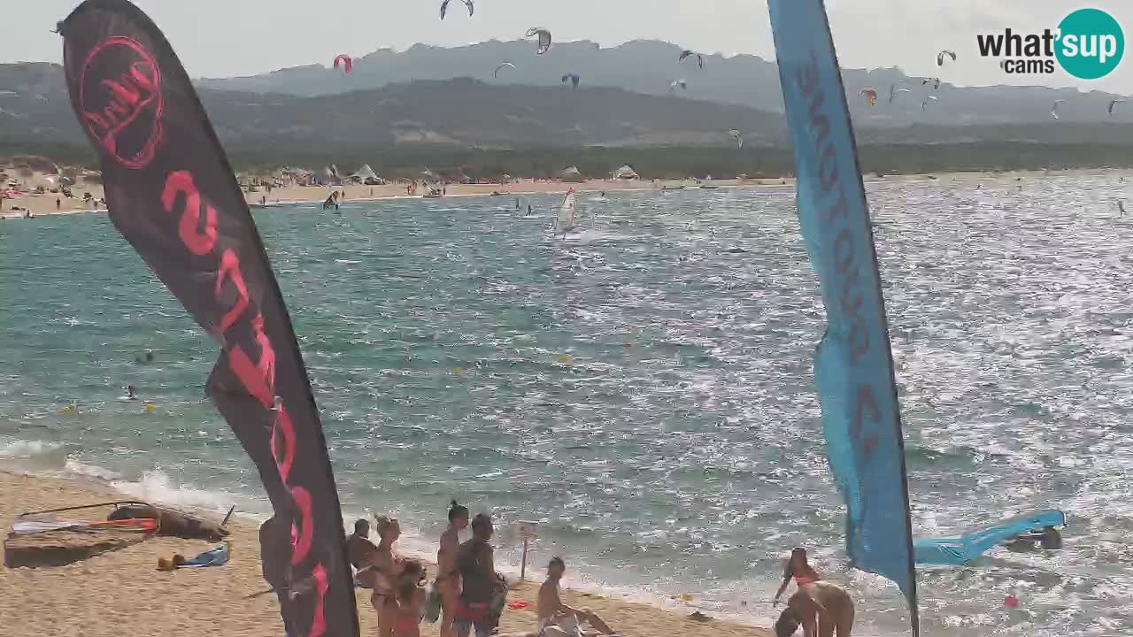 Camera en vivo Isola dei Gabbiani – Wind bar – Porto Pollo – Palau – Cerdeña – Italia