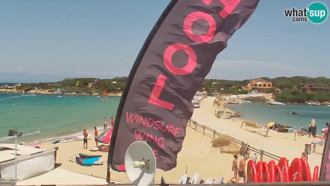 Live cam Isola dei Gabbiani – Wind bar – Porto Pollo – Palau – Sardaigne – Italie