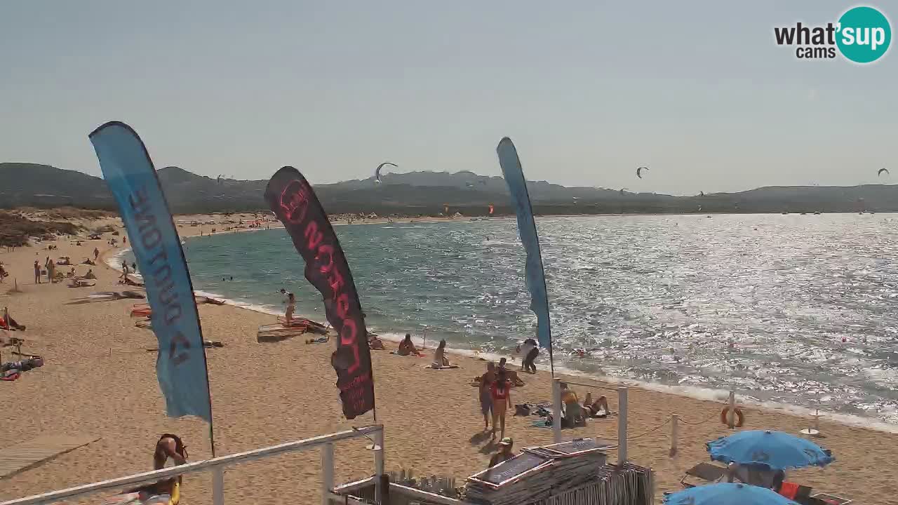 Web Kamera Isola dei Gabbiani – Wind bar – Porto Pollo – Palau – Sardinja – Italija