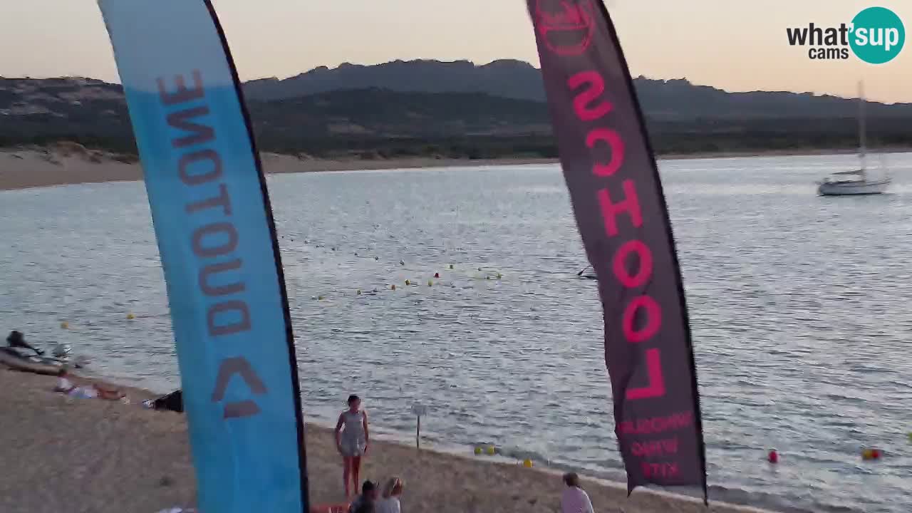 Isuledda webcam Porto Pollo Isola dei Gabbiani – Kitesurf Side – Palau – Sardinien – Italien