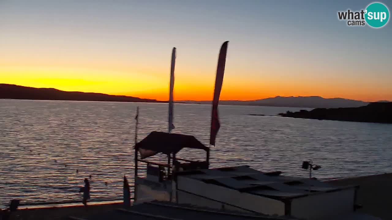 Spletna kamera Isola dei Gabbiani – Wind bar – Porto Pollo – Palau – Sardinija – Italija