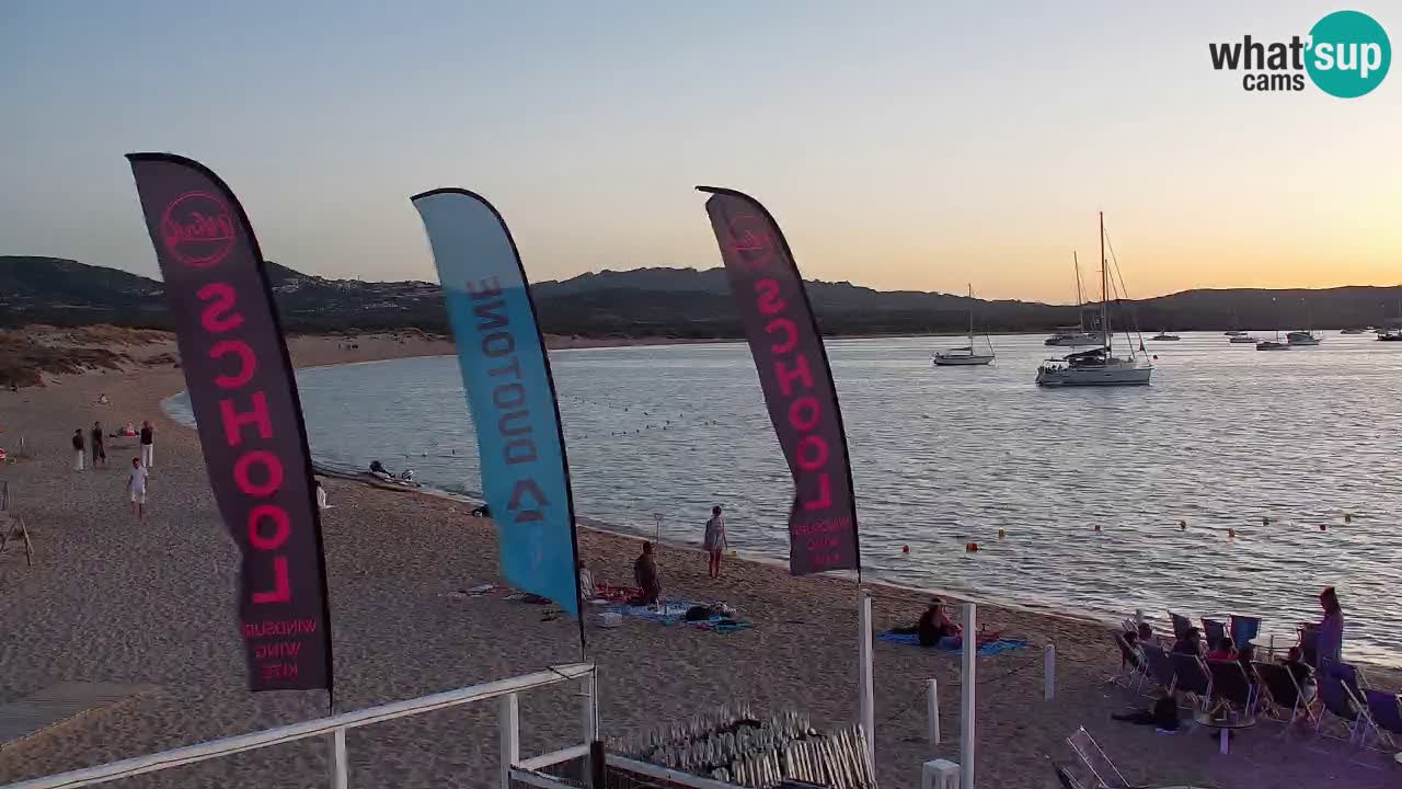 Isuledda v živo Porto Pollo – Isola dei Gabbiani – Kitesurf side – Palau – Sardinija – Italija