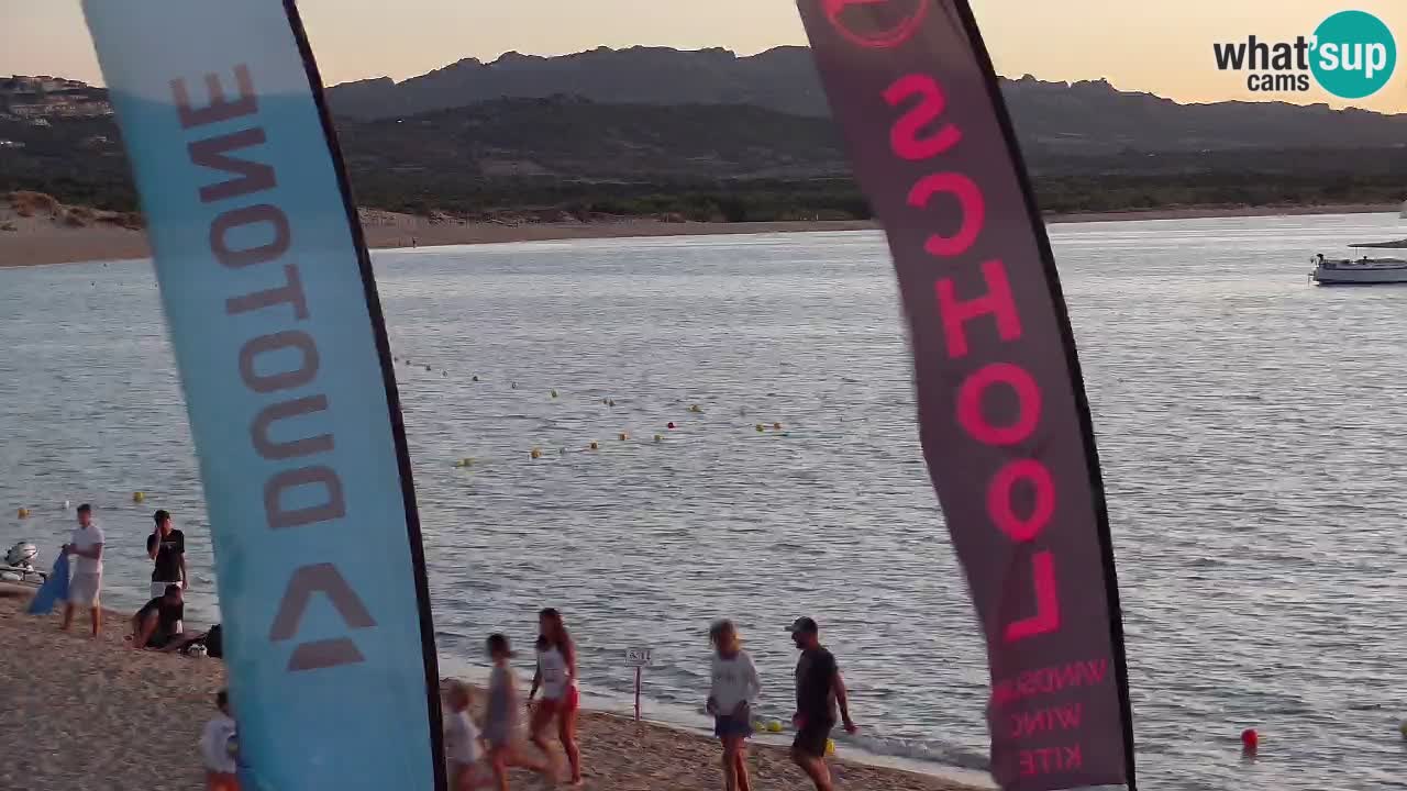 Isuledda webcam Porto Pollo Isola dei Gabbiani – Kitesurf side – Palau – Sardegna