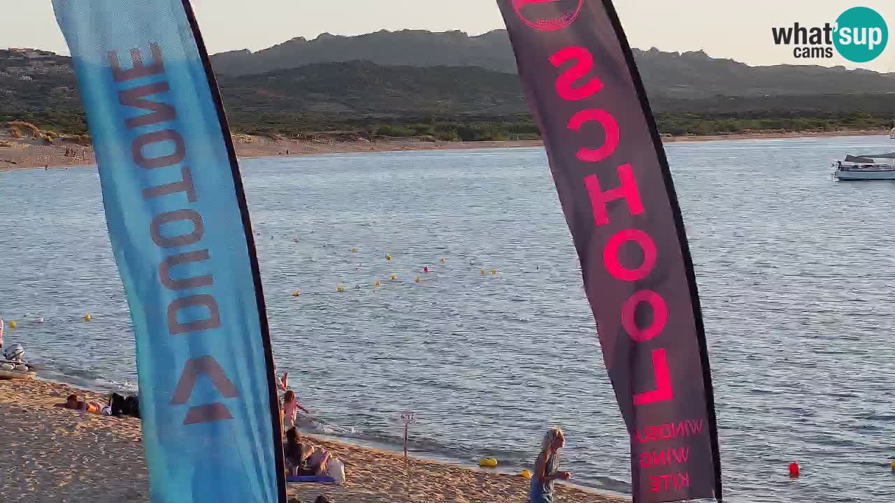 Isuledda webcam Porto Pollo Isola dei Gabbiani – Kitesurf Side – Palau – Sardaigne – Italie