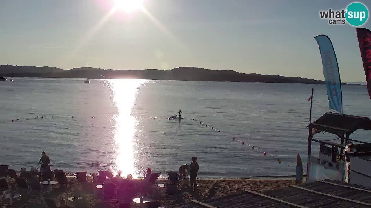 Camera en vivo Isola dei Gabbiani – Wind bar – Porto Pollo – Palau – Cerdeña – Italia
