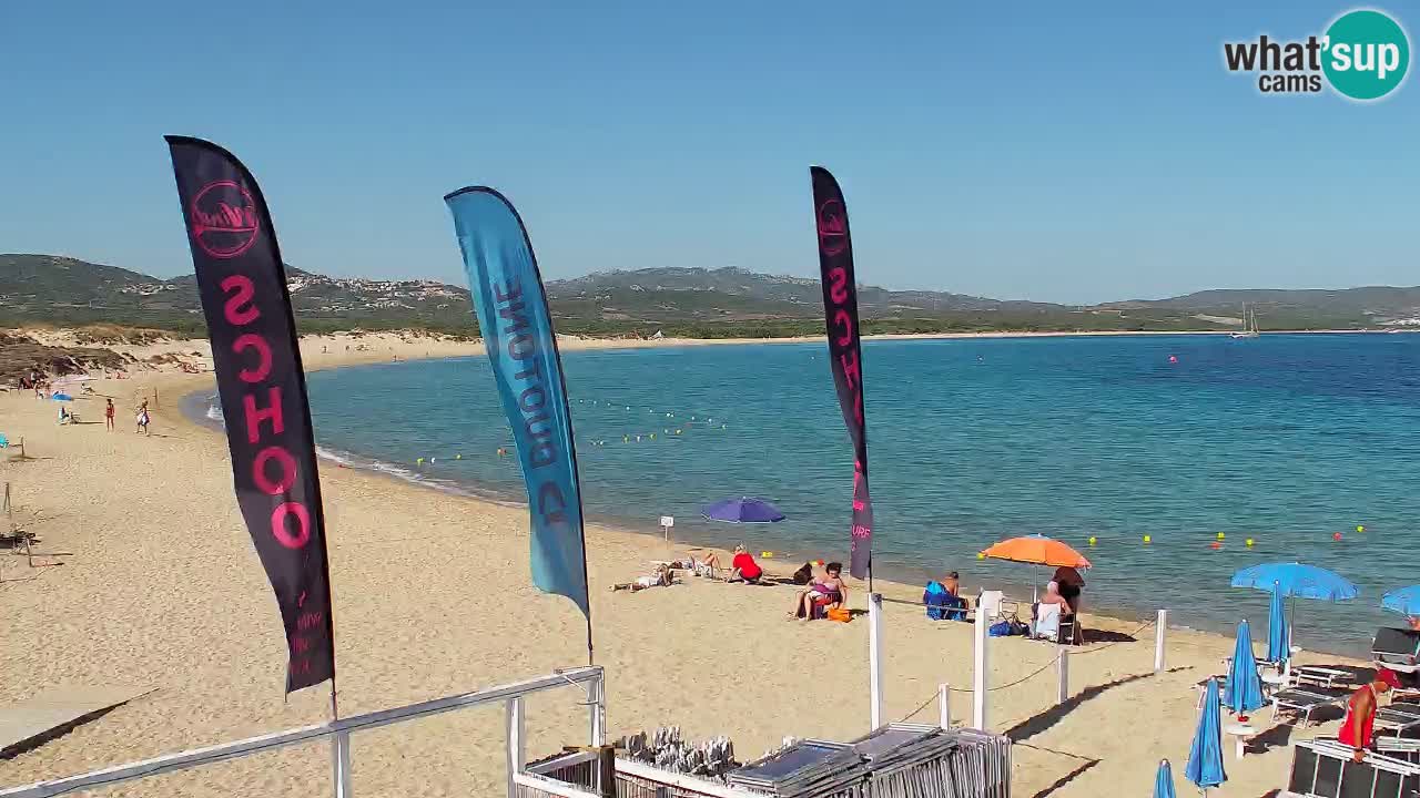 Live kamera Isola dei Gabbiani – Wind bar – Porto Pollo – Palau – Sardinien – Italien