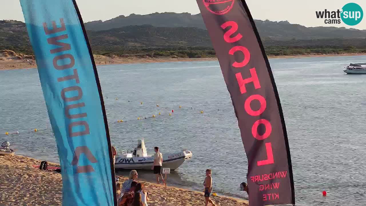 Isuledda webcam Porto Pollo Isola dei Gabbiani – Kitesurf side – Palau – Sardegna