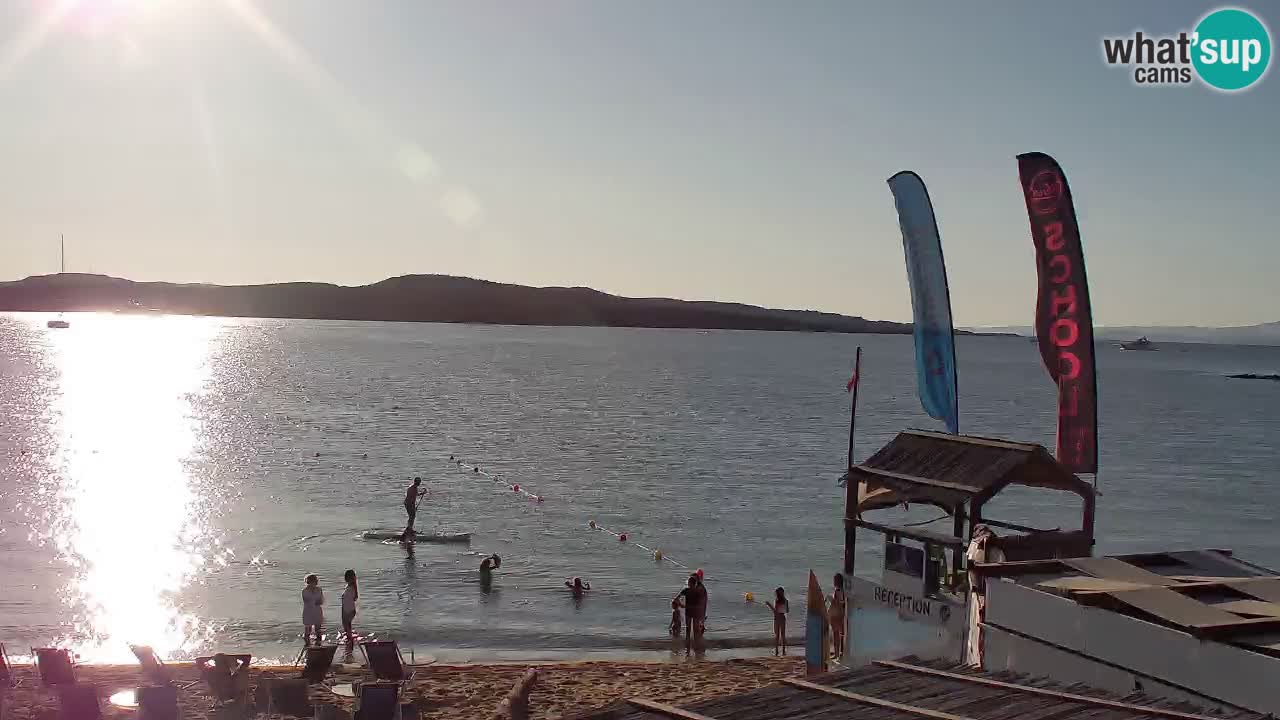 Isuledda v živo Porto Pollo – Isola dei Gabbiani – Kitesurf side – Palau – Sardinija – Italija