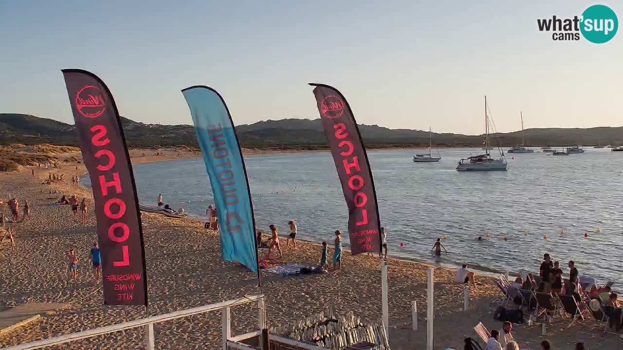 Isuledda webcam Porto Pollo Isola dei Gabbiani – Kitesurf Side – Palau – Sardinien – Italien