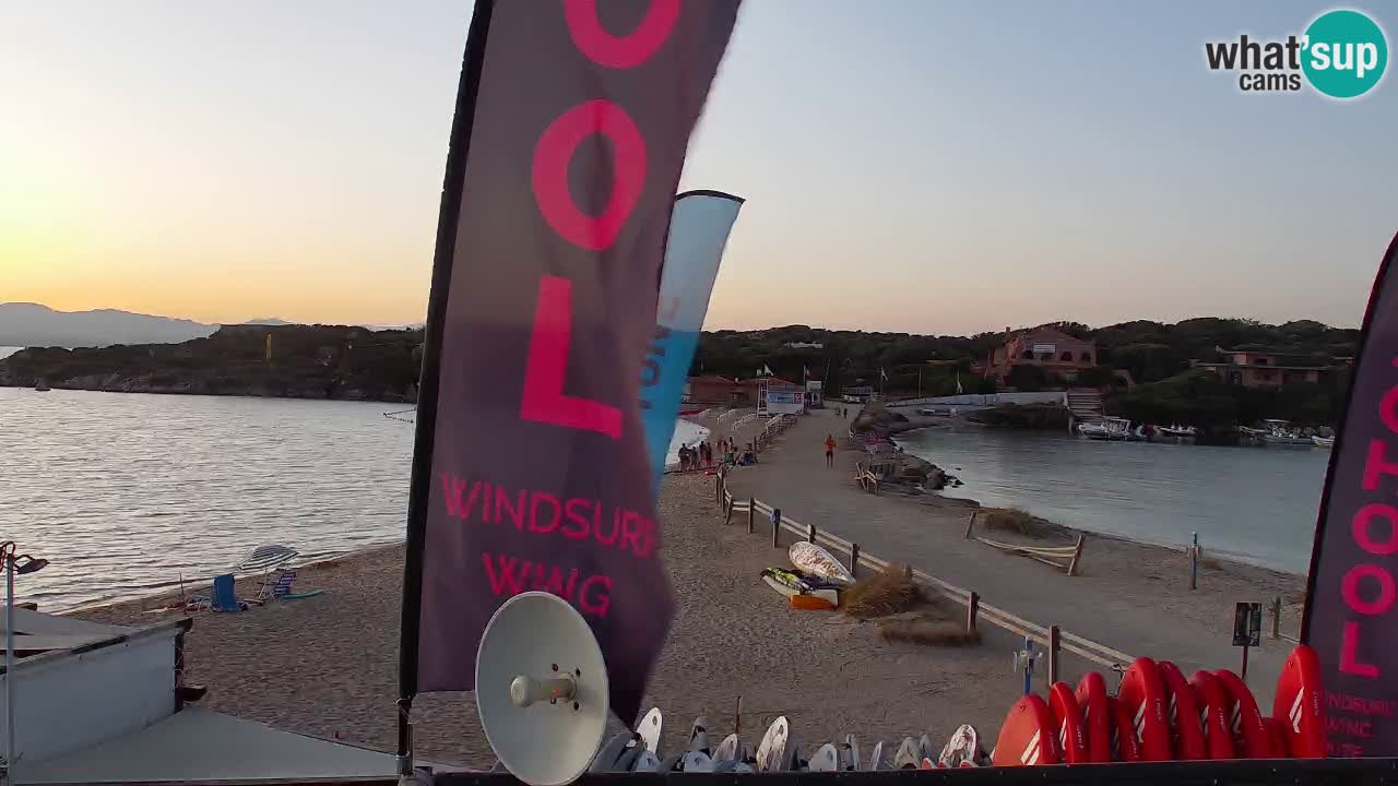 Isuledda webcam Porto Pollo Isola dei Gabbiani – Palau – Sardinia – Italy – Kitesurf Side