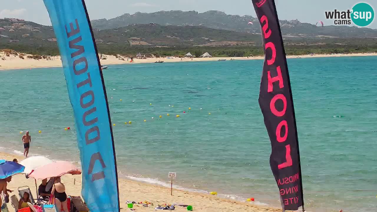 Isuledda webcam Porto Pollo Isola dei Gabbiani – Palau – Sardinia – Italy – Kitesurf Side