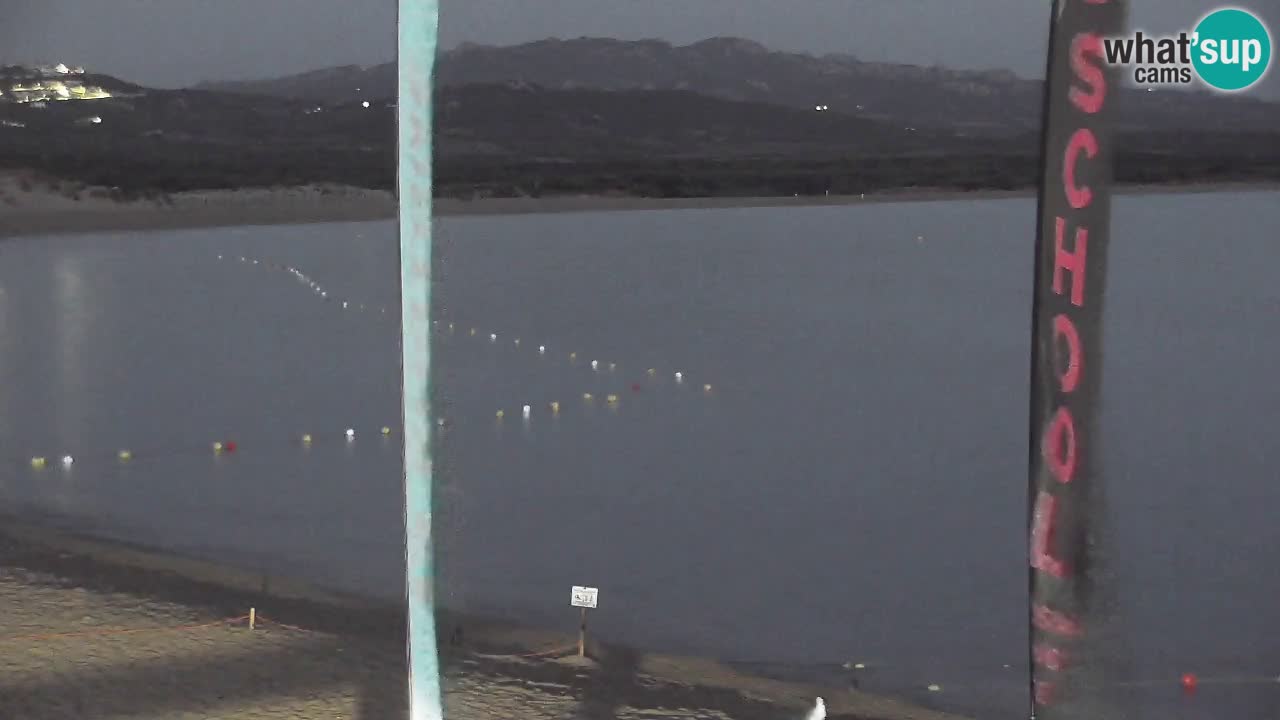 Isuledda webcam Porto Pollo Isola dei Gabbiani – Kitesurf Side – Palau – Sardaigne – Italie