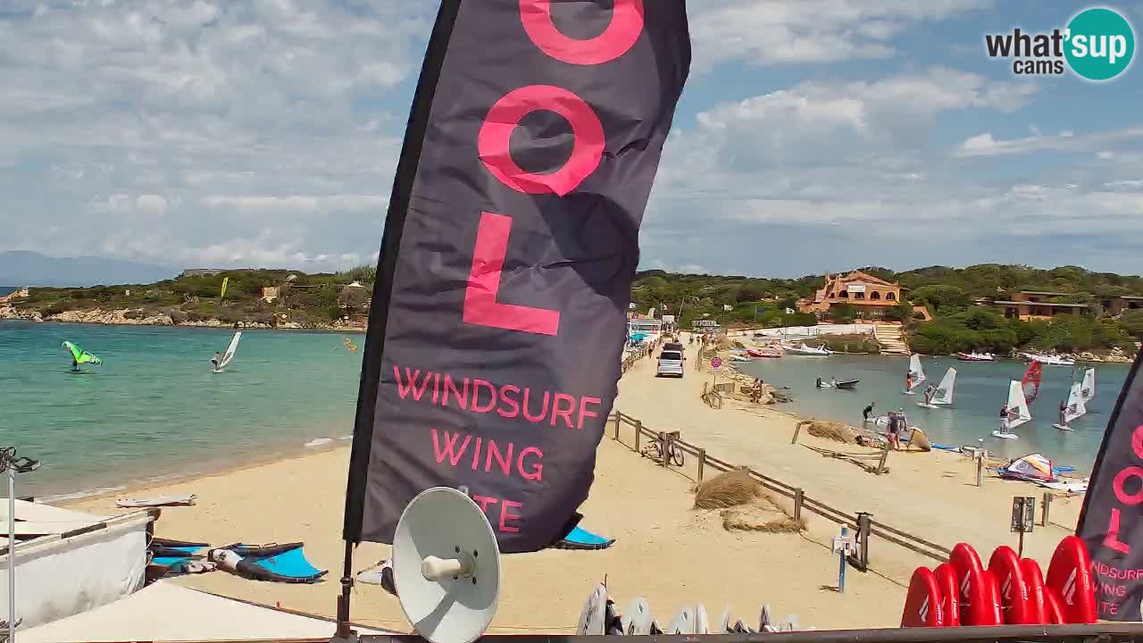 Spletna kamera Isola dei Gabbiani – Wind bar – Porto Pollo – Palau – Sardinija – Italija