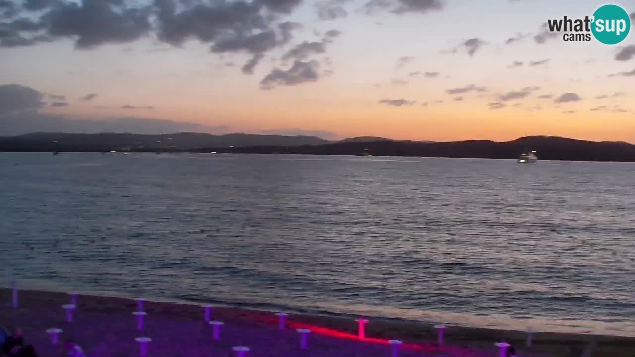 Camera en vivo Isola dei Gabbiani – Wind bar – Porto Pollo – Palau – Cerdeña – Italia