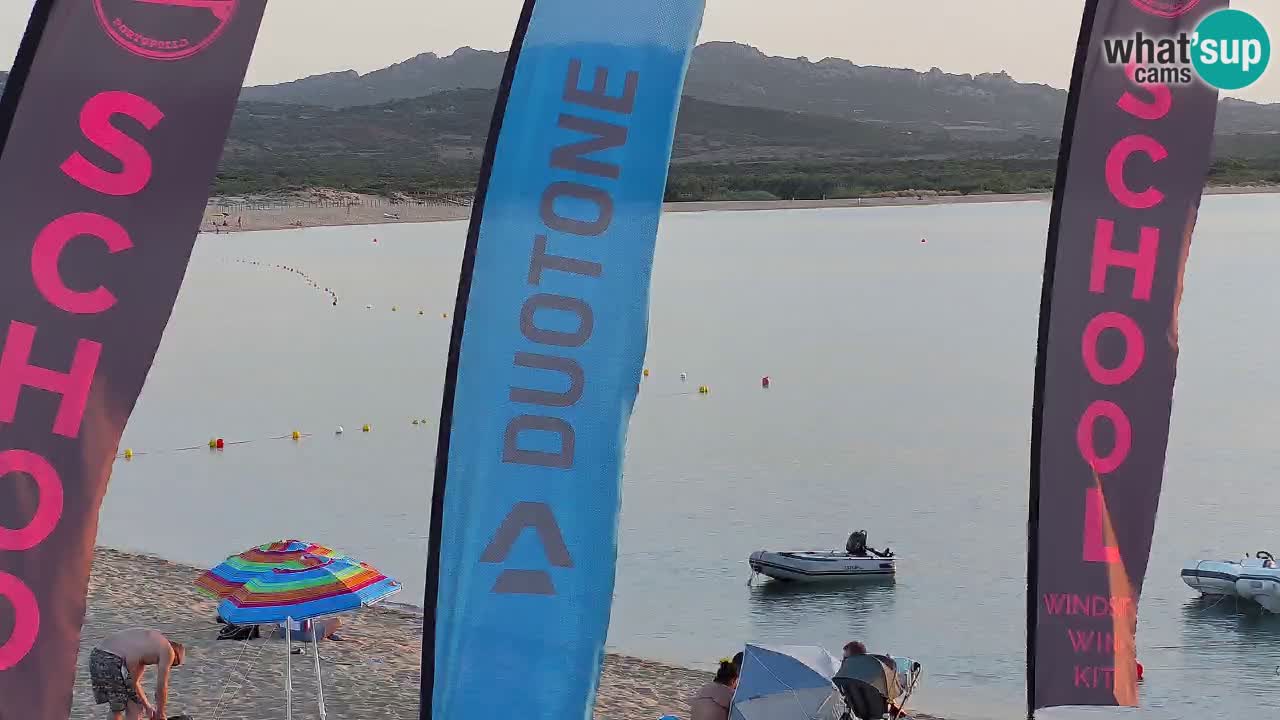 Isuledda webcam Porto Pollo Isola dei Gabbiani – Palau – Sardinia – Italy – Kitesurf Side