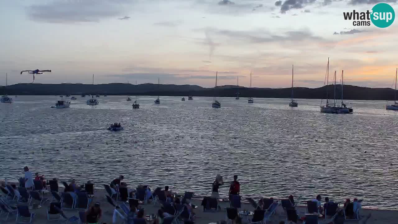 Live kamera Isola dei Gabbiani – Wind bar – Porto Pollo – Palau – Sardinien – Italien