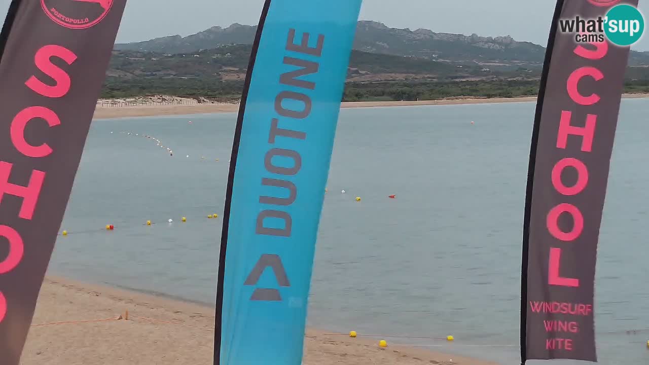 Isuledda webcam Porto Pollo Isola dei Gabbiani – Kitesurf side – Palau – Sardegna