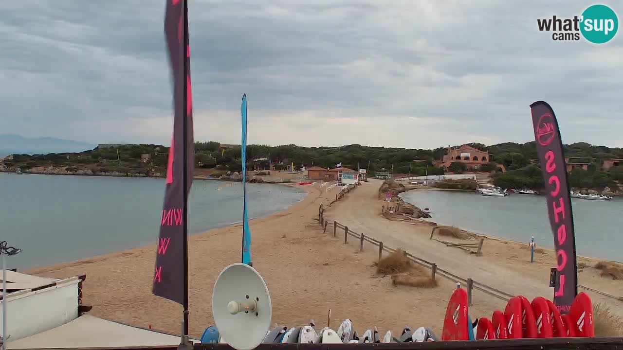 Isuledda webcam Porto Pollo Isola dei Gabbiani – Palau – Sardinia – Italy – Kitesurf Side
