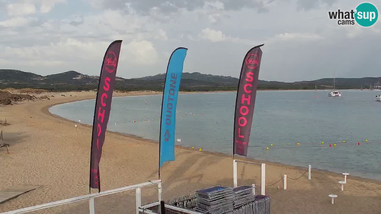 Isuledda v živo Porto Pollo – Isola dei Gabbiani – Kitesurf side – Palau – Sardinija – Italija