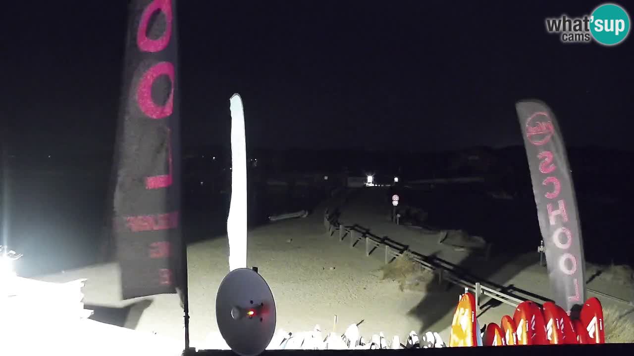 Isuledda webcam Porto Pollo Isola dei Gabbiani – Kitesurf Side – Palau – Sardaigne – Italie