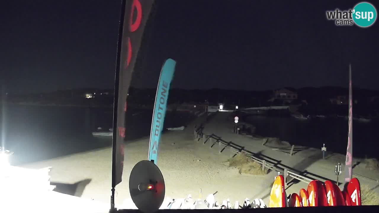 Isuledda webcam Porto Pollo Isola dei Gabbiani – Kitesurf Side – Palau – Sardaigne – Italie