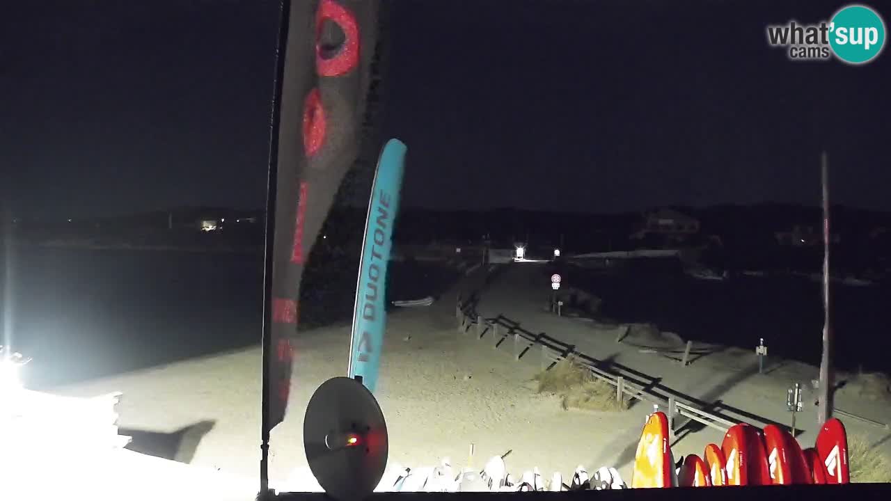 Camera en vivo Isola dei Gabbiani – Wind bar – Porto Pollo – Palau – Cerdeña – Italia