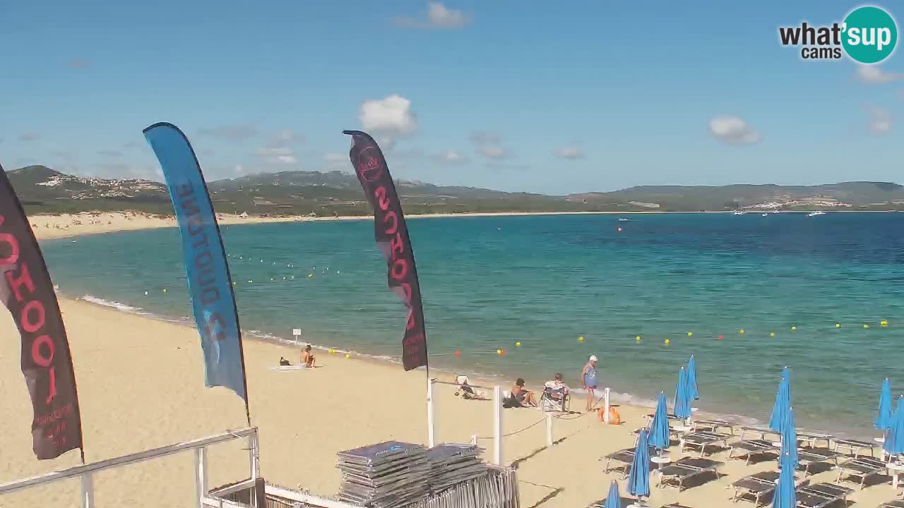 Livecam Isola dei Gabbiani – Wind bar – Porto Pollo – Palau – Sardegna