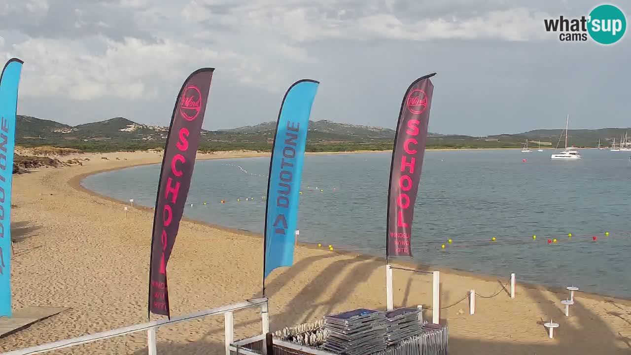 Isuledda webcam Porto Pollo Isola dei Gabbiani – Kitesurf side – Palau – Sardegna