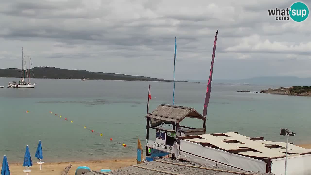 Isuledda webcam Porto Pollo Isola dei Gabbiani – Kitesurf Side – Palau – Sardinien – Italien