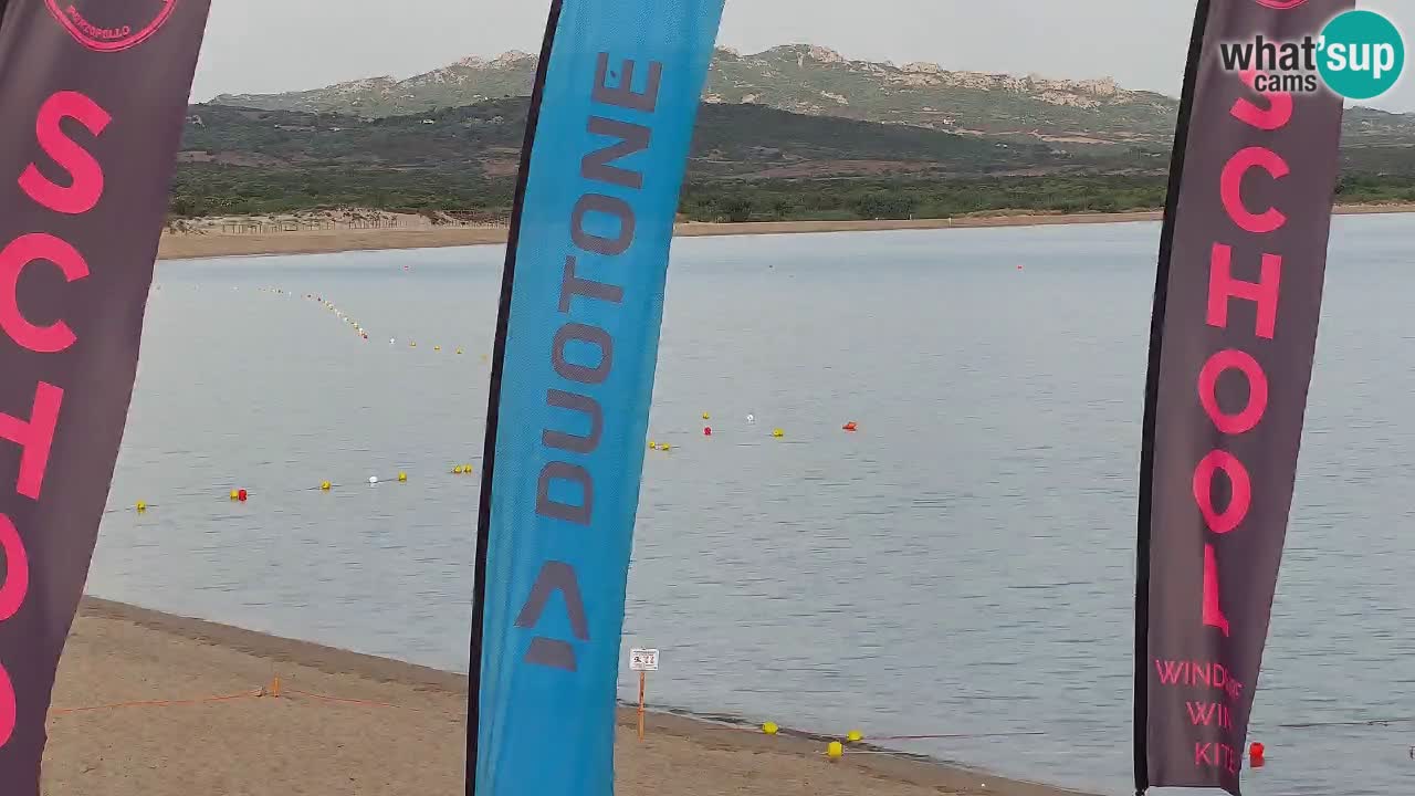 Isuledda webcam Porto Pollo Isola dei Gabbiani – Kitesurf Side – Palau – Sardaigne – Italie