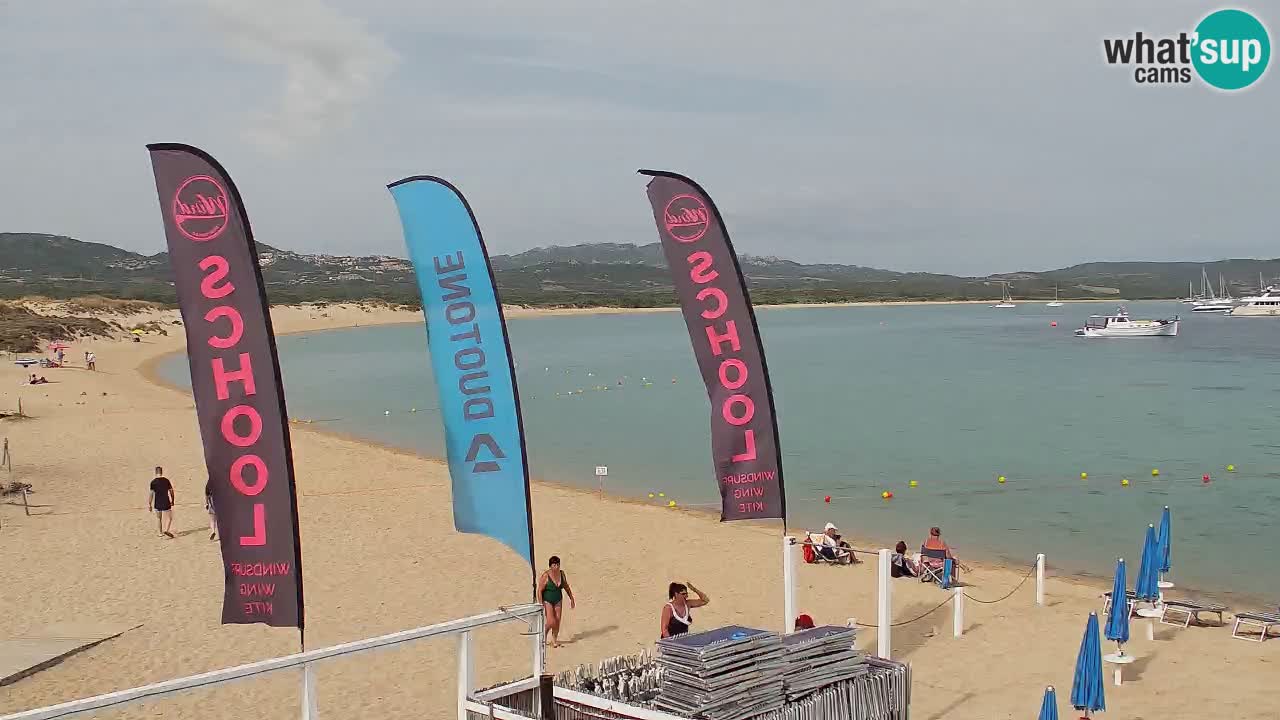 Isuledda webcam Porto Pollo Isola dei Gabbiani – Kitesurf Side – Palau – Sardinien – Italien