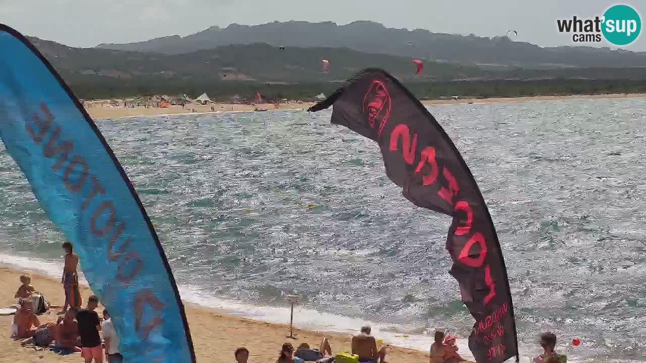 Isuledda webcam Porto Pollo Isola dei Gabbiani – Kitesurf Side – Palau – Sardinien – Italien