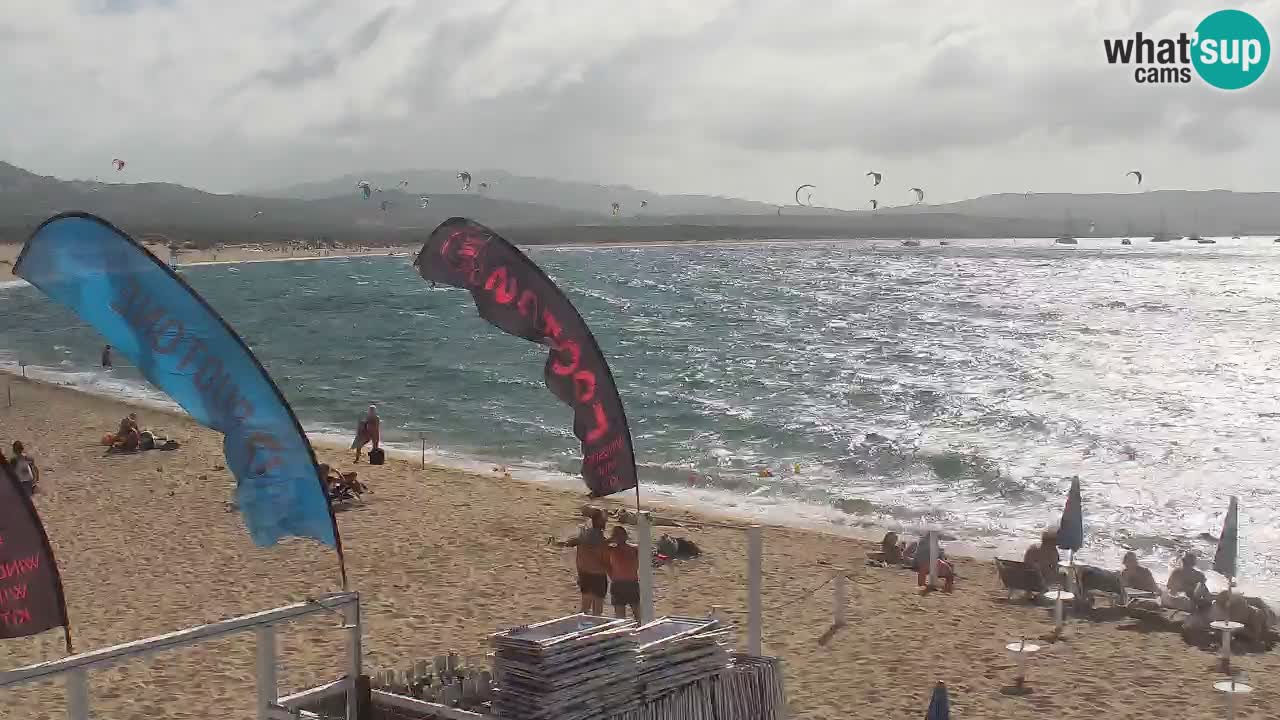Isuledda webcam Porto Pollo Isola dei Gabbiani – Kitesurf Side – Palau – Sardinien – Italien