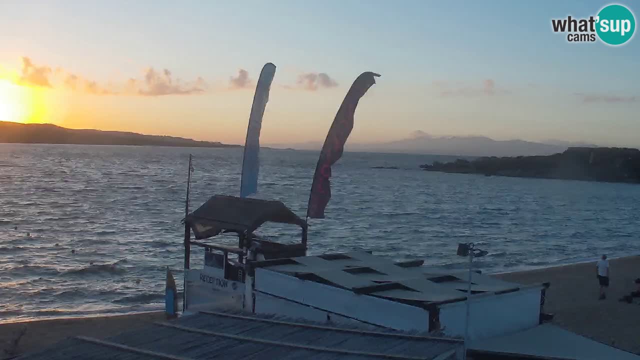 Live kamera Isola dei Gabbiani – Wind bar – Porto Pollo – Palau – Sardinien – Italien