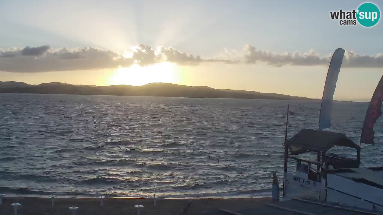 Isuledda webcam Porto Pollo Isola dei Gabbiani – Kitesurf Side – Palau – Sardaigne – Italie