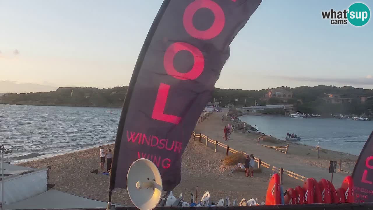 Isuledda webcam Porto Pollo Isola dei Gabbiani – Kitesurf Side – Palau – Sardaigne – Italie