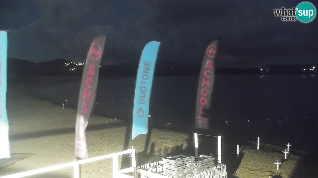 Isuledda v živo Porto Pollo – Isola dei Gabbiani – Kitesurf side – Palau – Sardinija – Italija
