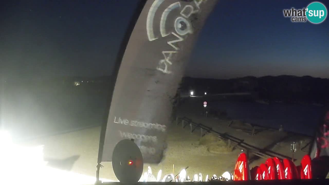 Isuledda webcam Porto Pollo Isola dei Gabbiani – Kitesurf side – Palau – Sardegna