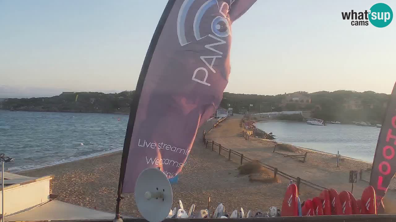 Web Kamera Isola dei Gabbiani – Wind bar – Porto Pollo – Palau – Sardinja – Italija