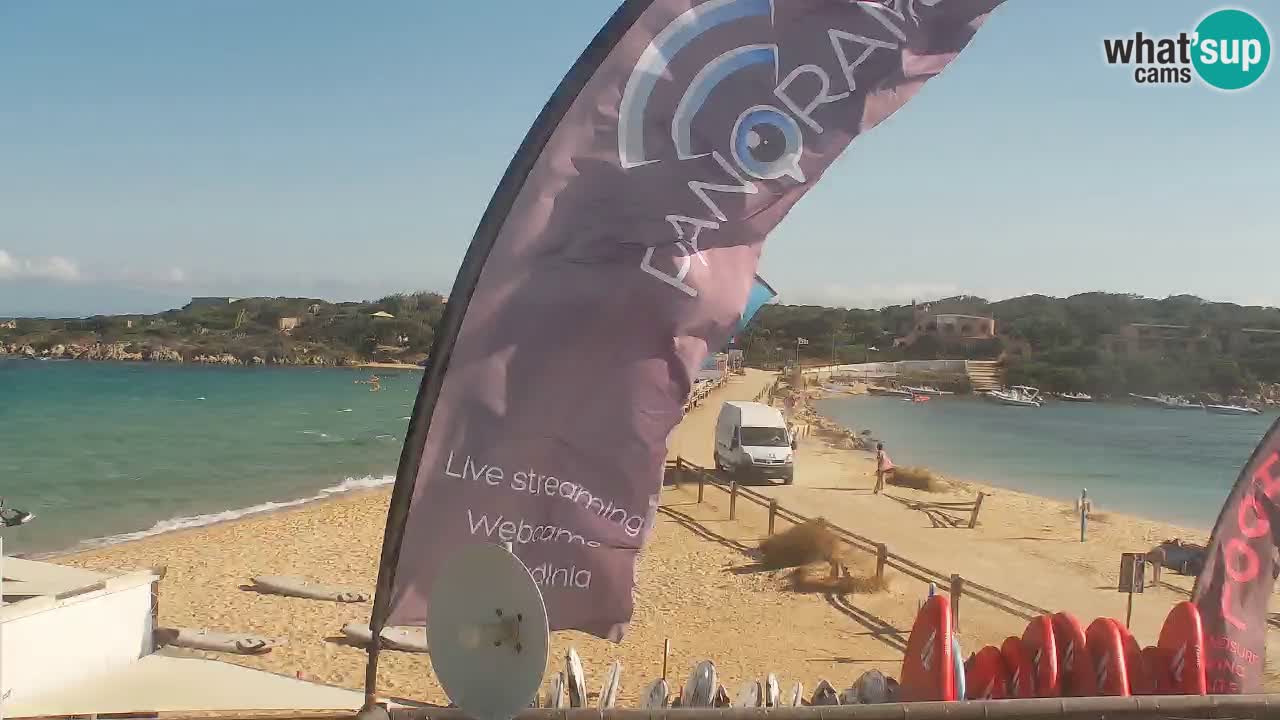 Isuledda webcam Porto Pollo Isola dei Gabbiani – Kitesurf side – Palau – Sardegna