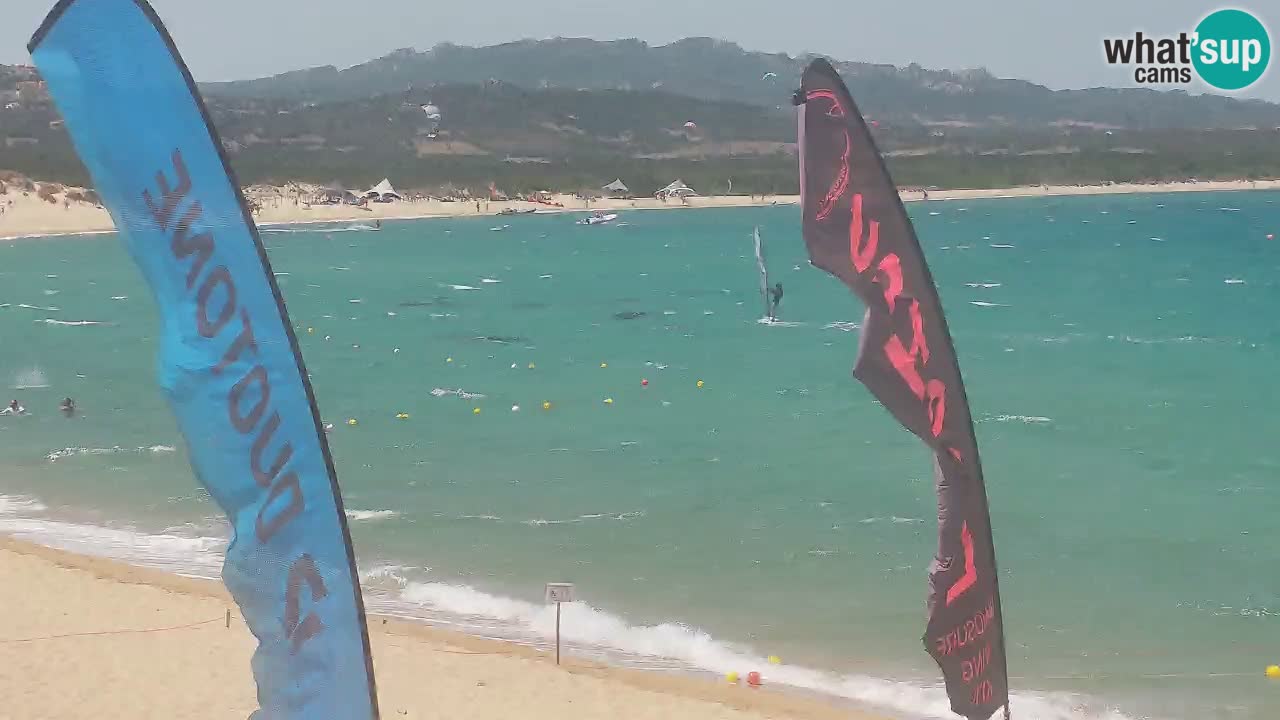 Isuledda webcam Porto Pollo Isola dei Gabbiani – Palau – Sardinia – Italy – Kitesurf Side