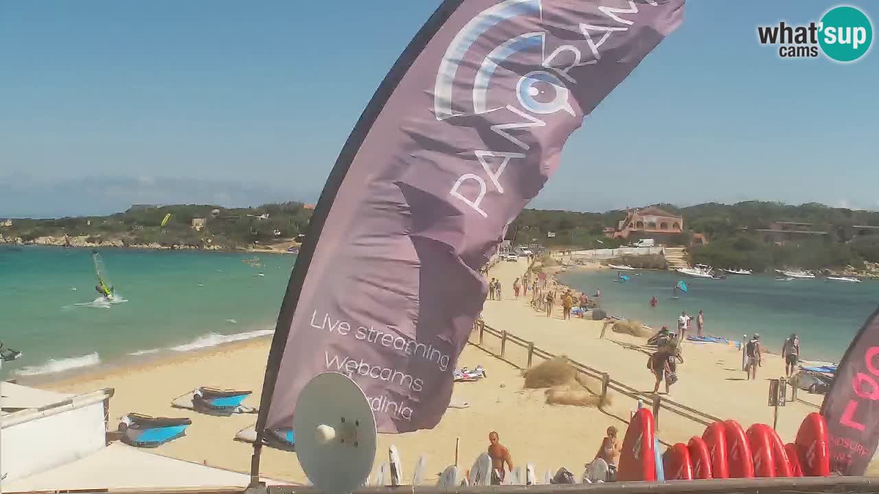 Isuledda webcam Porto Pollo Isola dei Gabbiani – Palau – Sardinia – Italy – Kitesurf Side