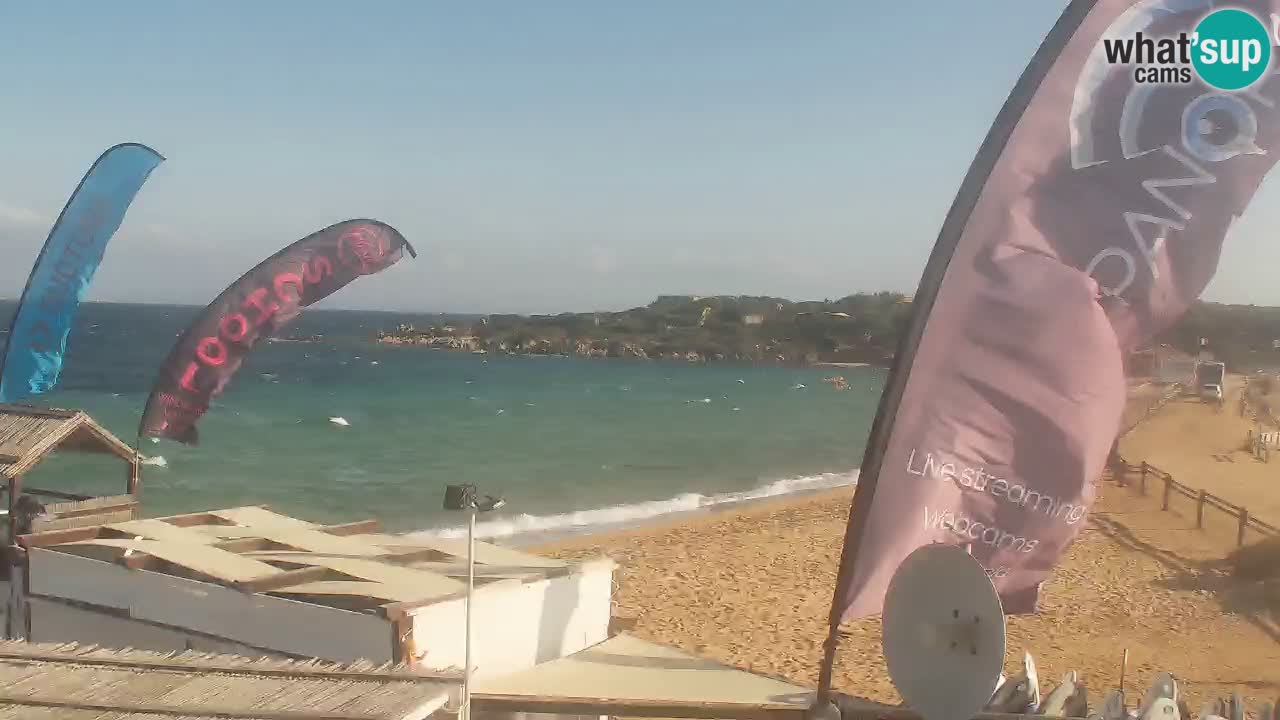 Isuledda v živo Porto Pollo – Isola dei Gabbiani – Kitesurf side – Palau – Sardinija – Italija