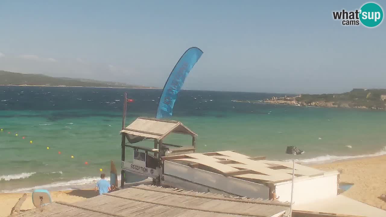 Isuledda webcam Porto Pollo Isola dei Gabbiani – Palau – Sardinia – Italy – Kitesurf Side