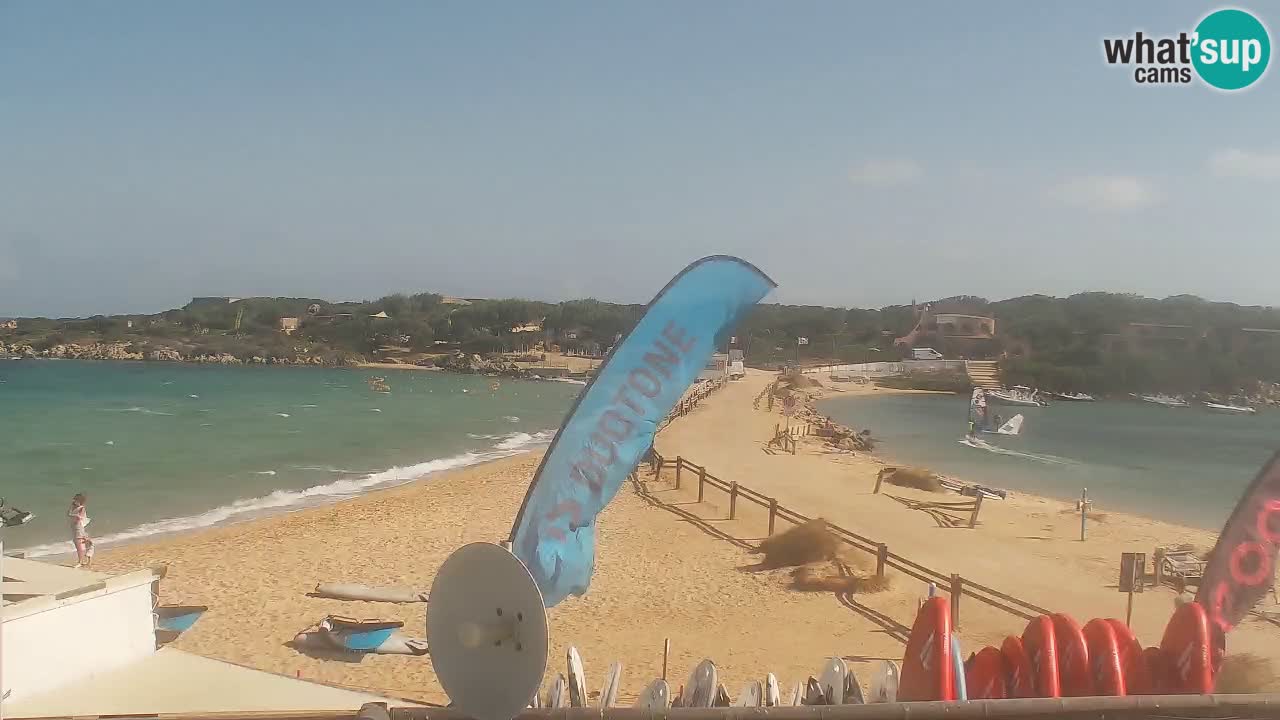 Isuledda v živo Porto Pollo – Isola dei Gabbiani – Kitesurf side – Palau – Sardinija – Italija